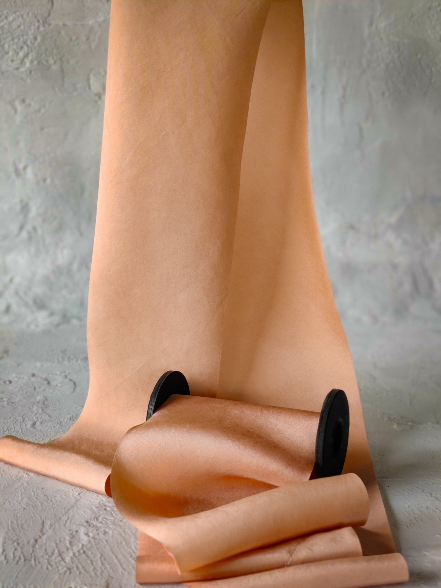 Peach silk ribbon | Silk & Sorcery