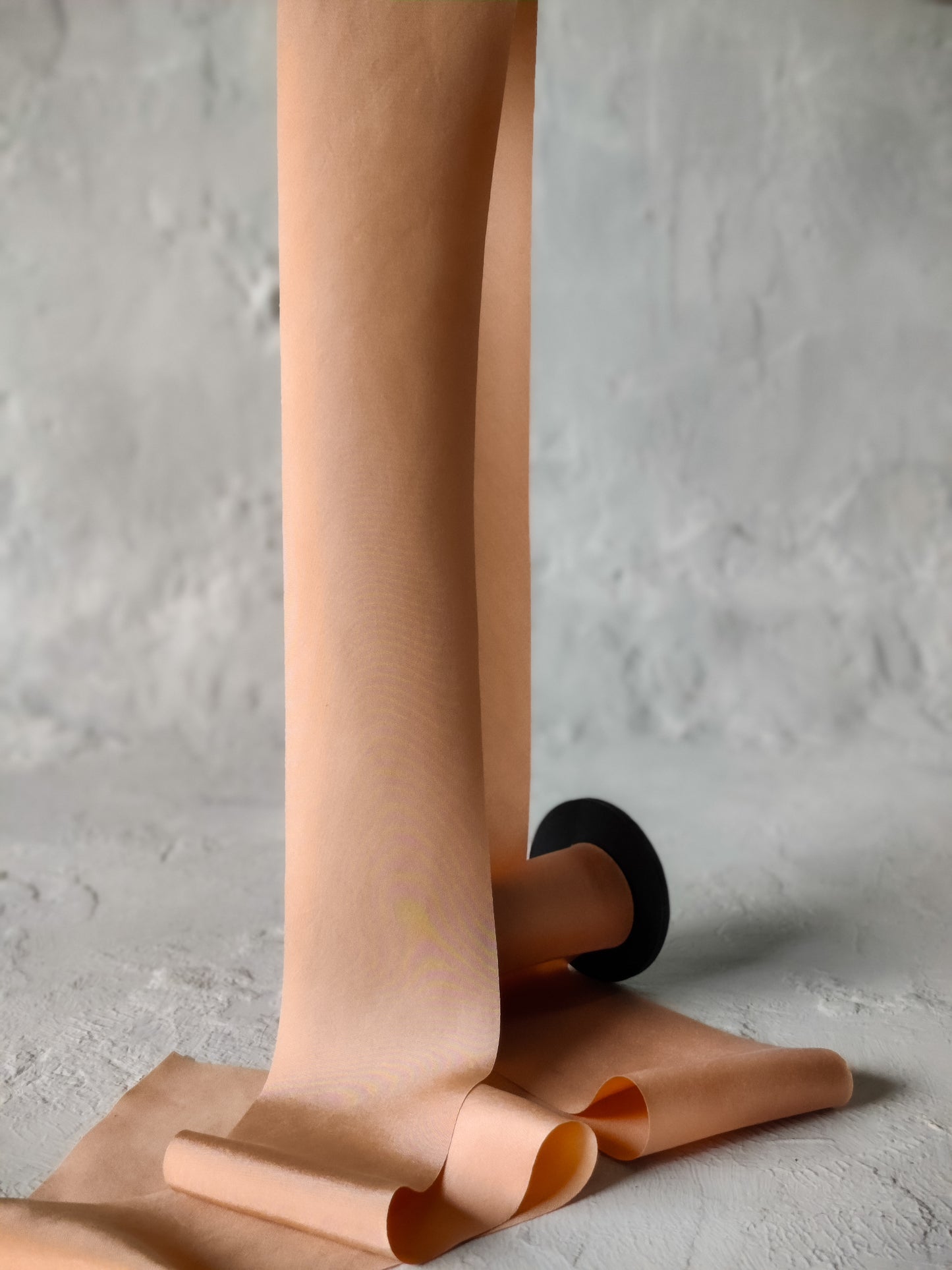 Peach silk ribbon nz | Silk & Sorcery