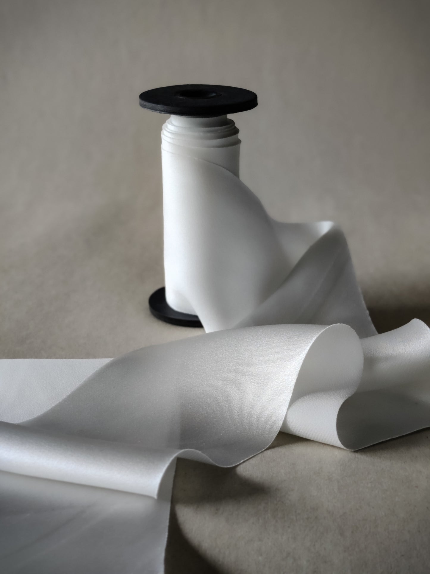 Bridal White Satin Silk ribbon | Silk & Sorcery