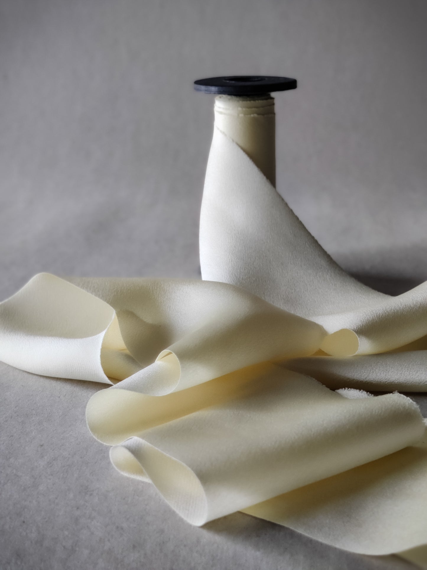 New Zealand plant dyes | Yellow silk ribbon