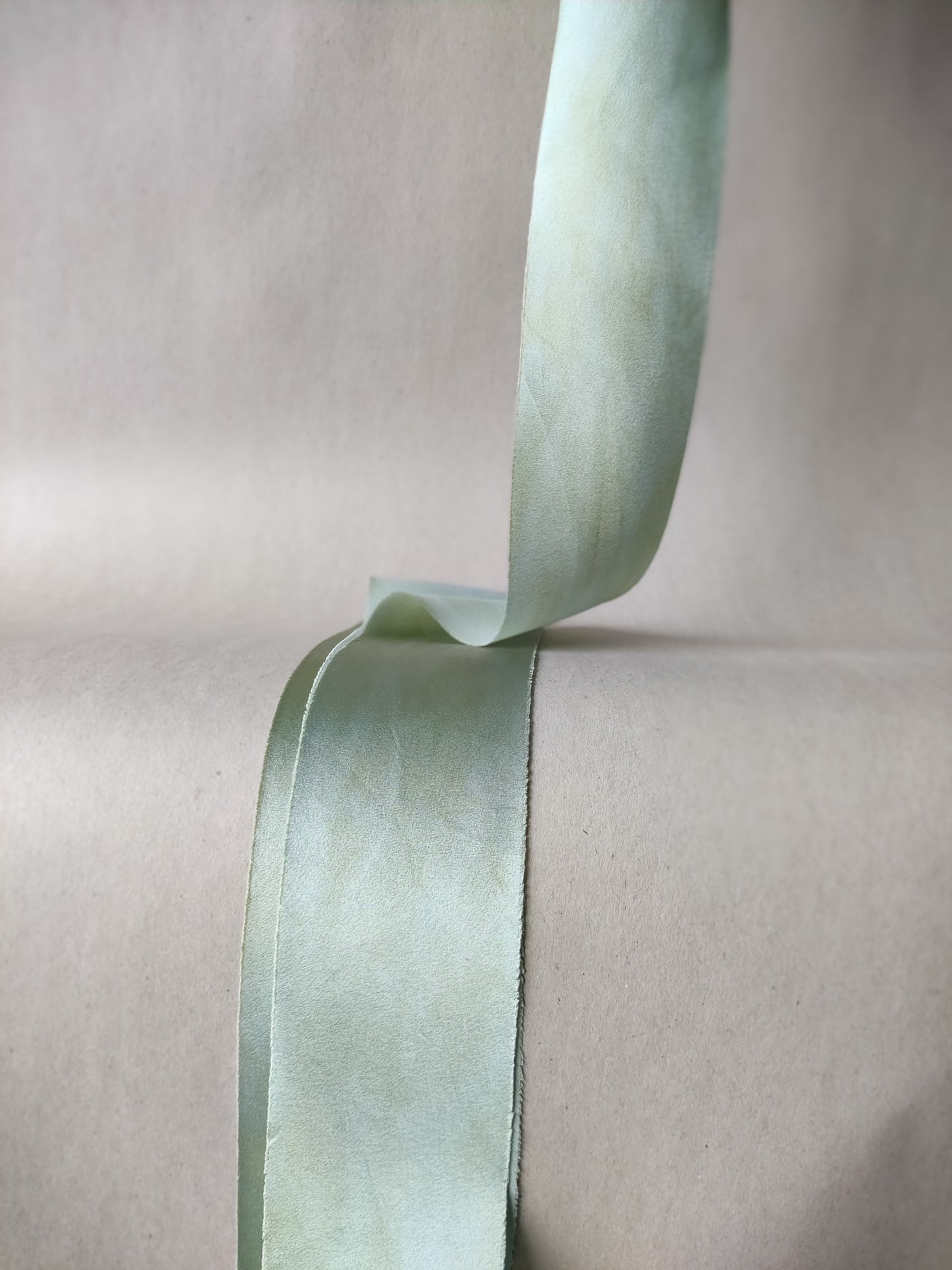 Blue and green silk riddon | Silk & Sorcery