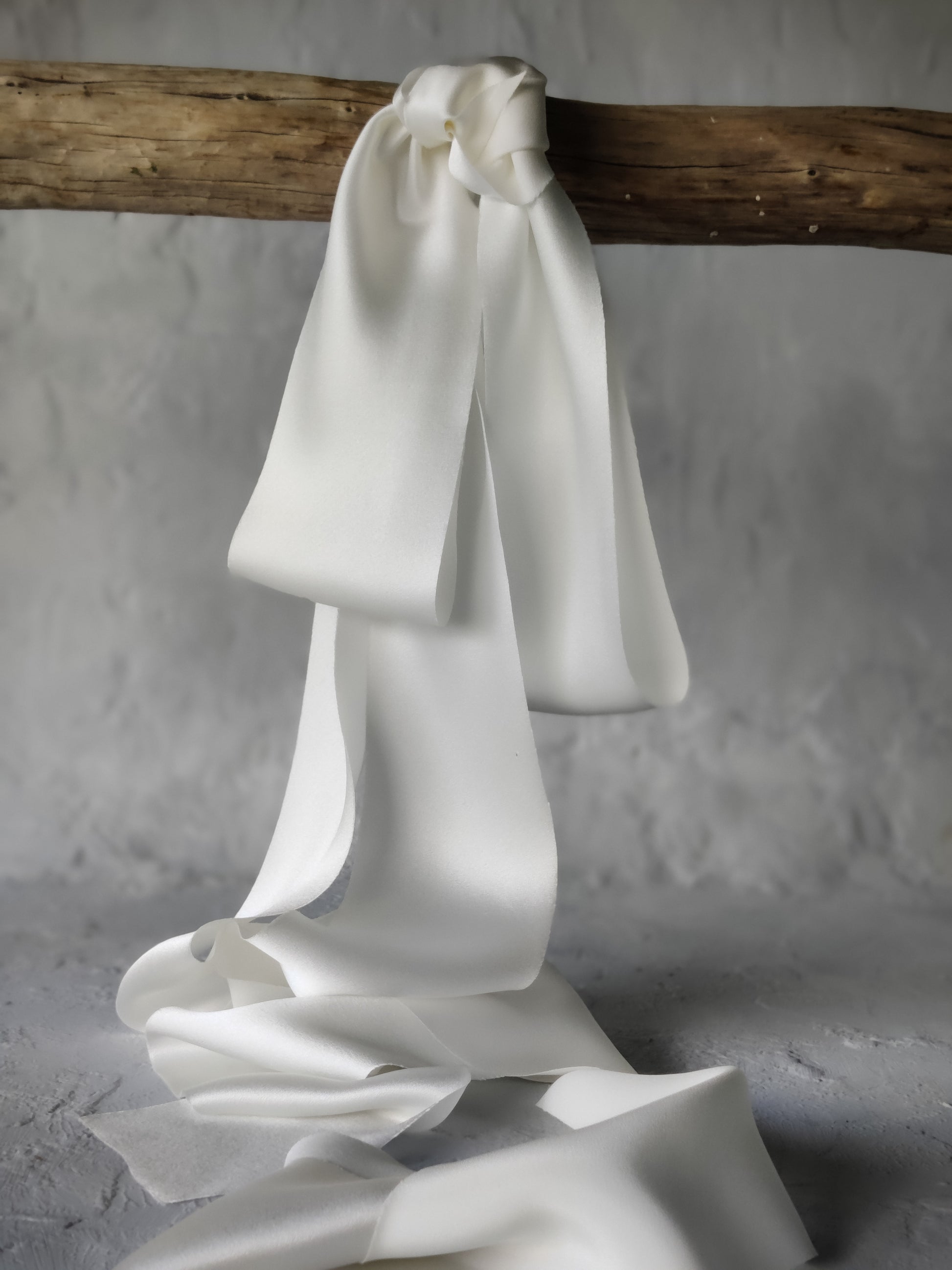 Bridal White Silk Ribbons | Silk & Sorcery