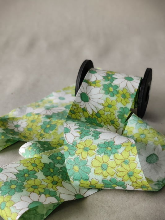 Sustainable ribbon recycled textiles | Silk & Sorcery