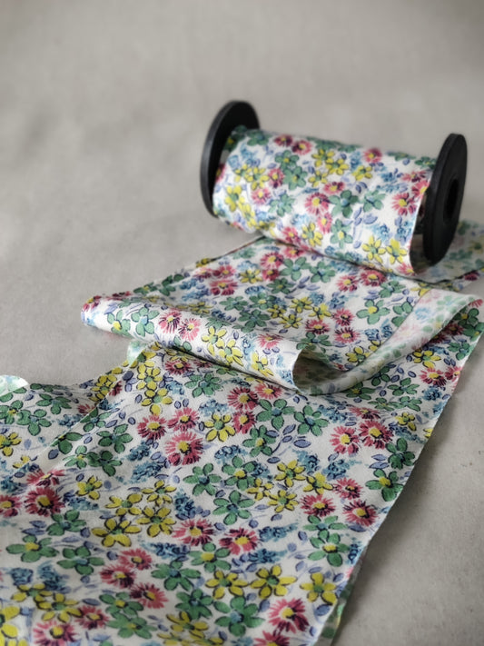 Floral ribbon sustainable material | Silk & Sorcery