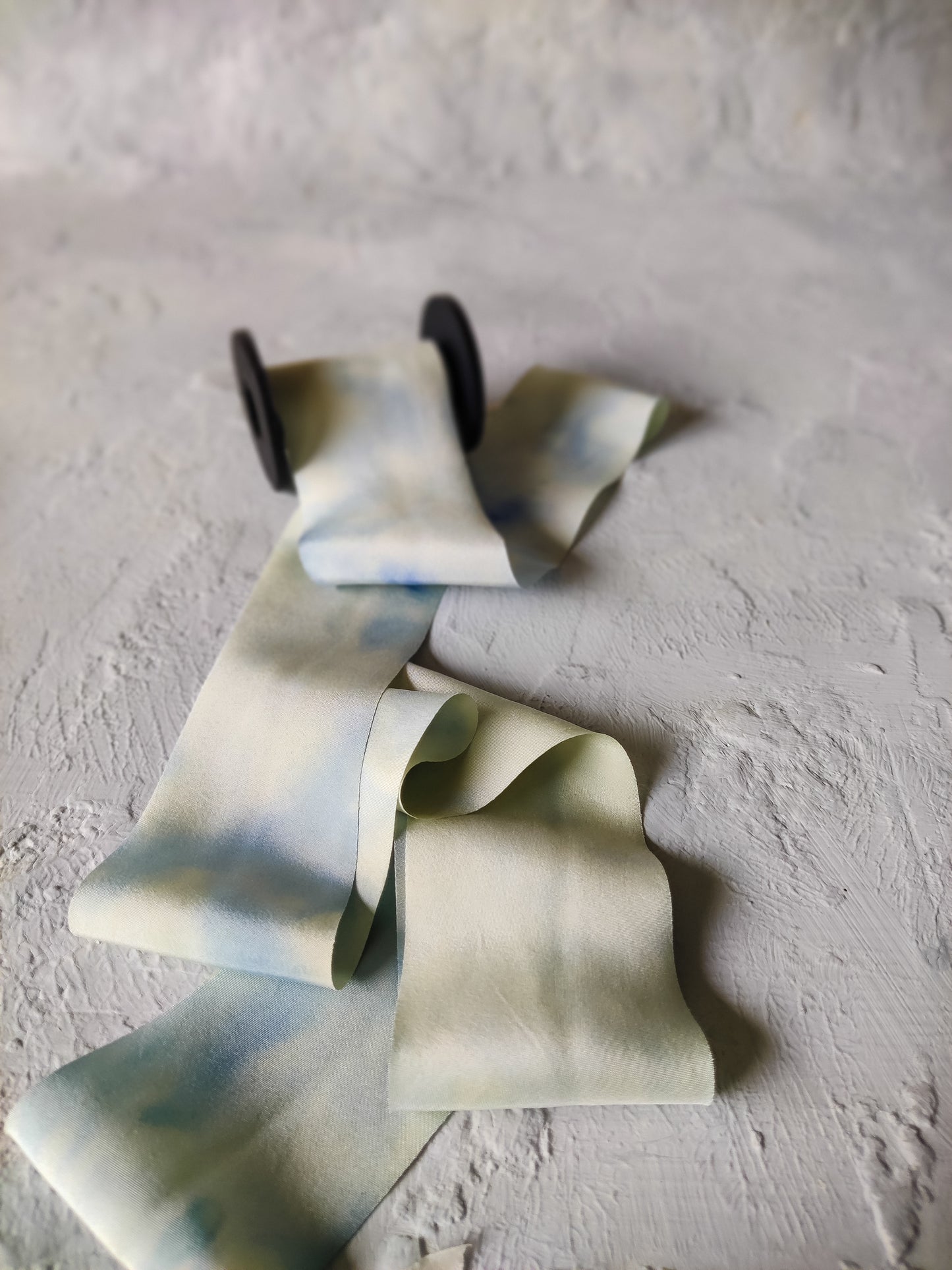 Botanical print silk ribbon | Silk & Sorcery
