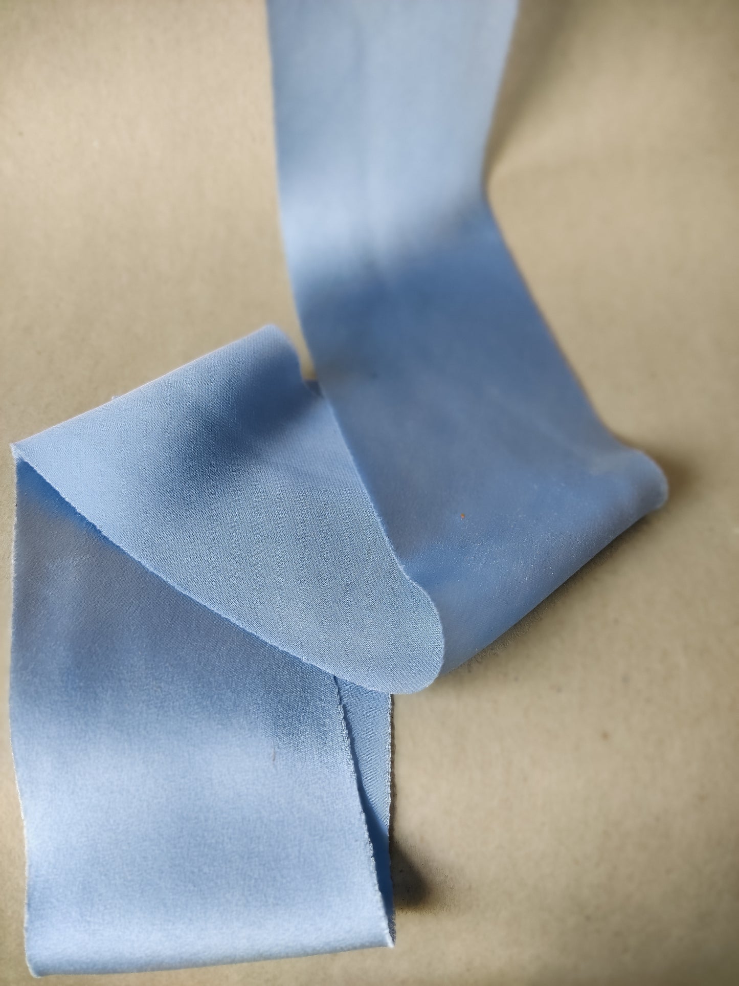Plant dyed blue silk ribbon | Silk & Sorcery