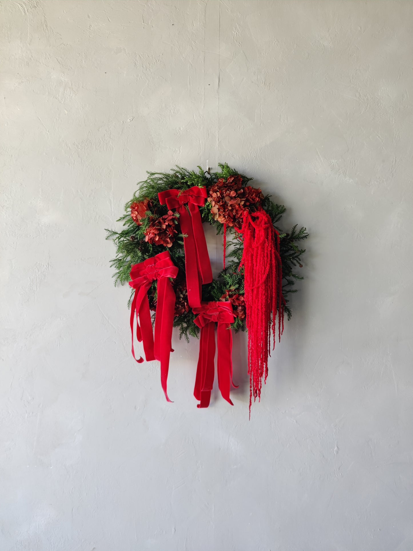 Red Christmas Wreath NZ